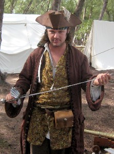 Vintage Sailor in garb