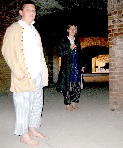 Josh & Anna looking for the captain