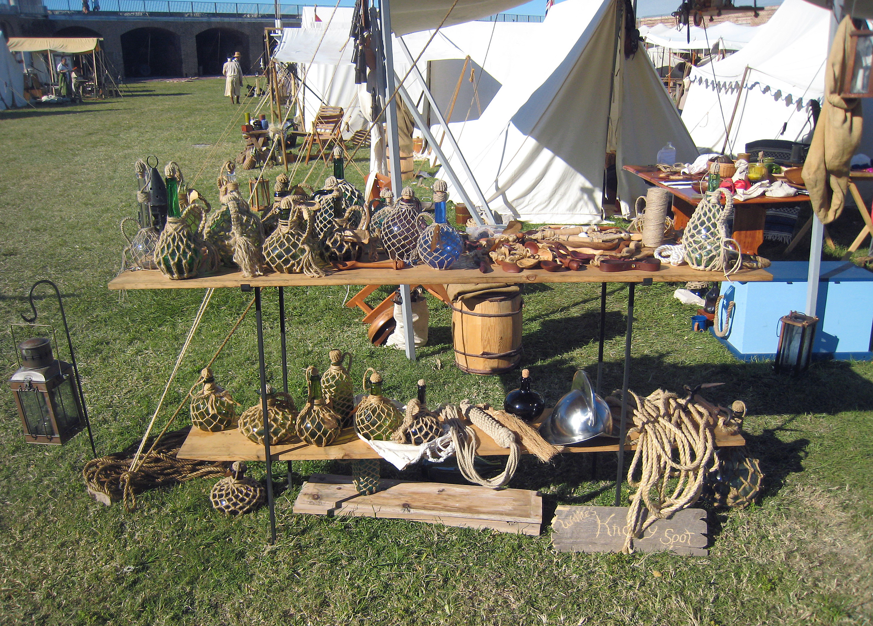 Willie Wobble's wrapped bottles