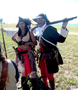 Israel Cross and Caribbean Pearl