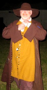 QM William straightening his cravat