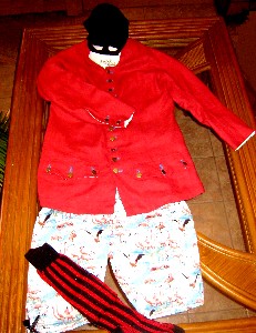 The outfit as it might have been