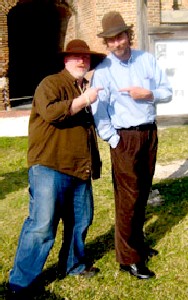 Patrick & William pointing fingers