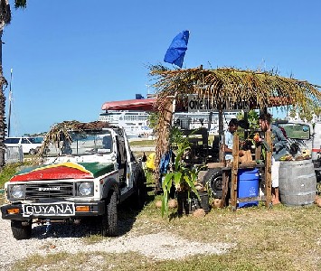 Pirate surfer dude camp