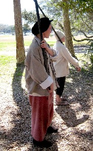 Peaches and son with pikes