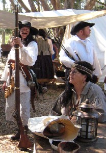 Shay listening to the battle plan