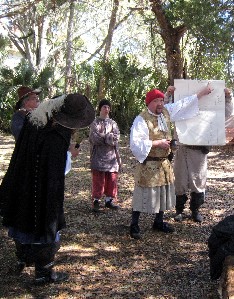 Sgt. Jeff explains the battle plan 1