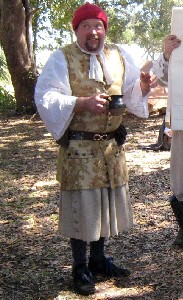 Sgt. Jeff with his coffee