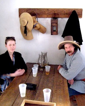 Ru and Patrick at the Taberna