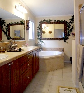 Diosa's Mayan bathroom