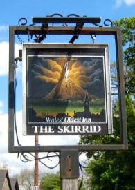 Skirrid Mountain Inn Sign
