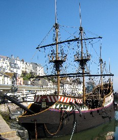 The Golden Hinde in Brixham