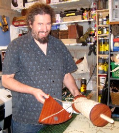 Lee and a Chip Log He Made