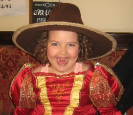 Jasmine in the Patrick Hand Hat