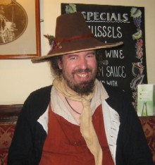 Lee in the Patrick Hand Hat