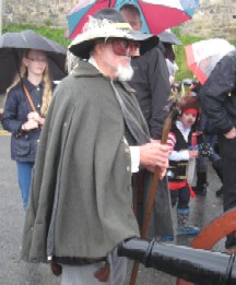 Cannon Guy with Bear Mask