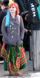 Teen with Orange Hair