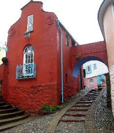 Steps Surround the Lady's Lodge
