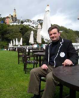Mission on the Lawn in Front of the Portmeirion Hotel