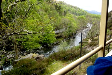 Train Scenery - The River