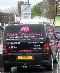 Conwy Pirate Festival Van